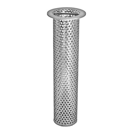 

Floor Drain Strainer 8 Tall Perforated Stainless Steel