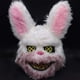 thumbnail image 4 of Máscaras de conejo de felpa, cubierta de cabeza de Horror sangriento, oso, disfraz de baile de graduación, tocado, accesorios de baile, fiesta de Halloween, 4 of 4