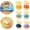 Dumpling Mystery Squishy with Box, variant on Dumpling Mystery Squishy with Box, Random 1 of 7 Colors, Mystery Bear Dumpling Edition, Squeeze Sensory for Holiday Birthday Party Favor Gifts