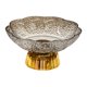 thumbnail image 4 of Frutero con pedestal, frutero con base, bandeja de cocina, mesa de comedor creativa Gris y dorado, 4 of 9