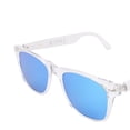 thumbnail image 4 of YAHHU Smart Sunglasses IP65 Water Proof Bluetooth 5.4 Audio Glasses Noise Cancelling Built in Mic Speaker Blue Lens with White Frame[cite: 1], 4 of 8