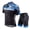 Blue, variant on Bike Jersey for Men Short Sleeve Bicycle Shirts Cycling Shorts Padded Men's Bike Clothing Yellow L