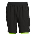 thumbnail image 3 of Russell Men's and Big Men's Active 2-in-1 Woven 9" Shorts with Liner, up to size 5XL, 3 of 7