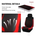 thumbnail image 4 of TIANLAIMEI Car Seat Covers, Full Set Front and Rear Back Seat Cushion Protector, Airbag Compatible, Car Accessories Universal Fit for Most Cars, 4 of 6
