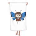 thumbnail image 1 of Animal Beauty Colorful Nature Worm UU Hand Towel Bath Facecloth Soft Cotton Washcloth, 1 of 4