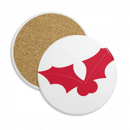 

mas Red Festival Coaster Cup Mug Tabletop Protection Absorbent Stone