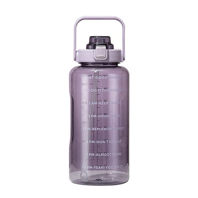 Bouteille d'Eau 2000/3000ML Haute Résistance à la Température Sans Fuite Longue Durée de Vie Grande Capacité pour Sorties