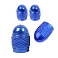 thumbnail image 2 of Walbest Aluminum Tire Valve Caps, Dust-proof, Universal, Blue, 4 Pcs, 2 of 4