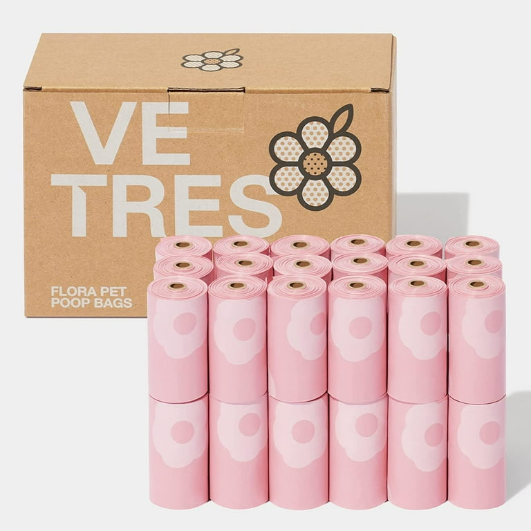 Pink Compostable Garbage Bags