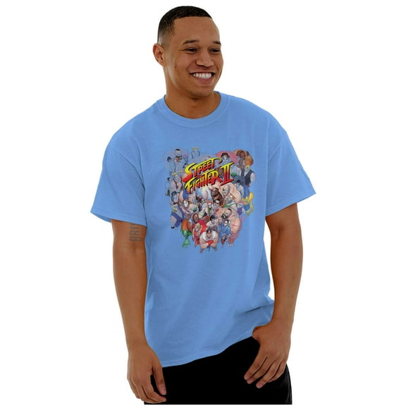 Street Fighter Retro 90s Arcade Gamer Men's Graphic T Shirt Tees Brisco Brands M