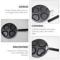 thumbnail image 3 of ONAPARTER Pot Non Stick Cooking Utensils Flat Skillet Nonstick Pan Outdoor Griddle Ceramic Cookware Frying Breakfast Egg Pans （Black）, 3 of 6