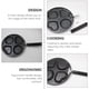 thumbnail image 4 of 1 UNID NOT-MAKE FRYING PAN COCINA DE COCINA DE COCINA FRIEZA PAN PAN DE BAJA DE COCINA DE COCINA, 4 of 5