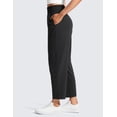 thumbnail image 6 of CRZ YOGA Lightweight Drapey Tapered Ankle Pants for Women 27" Casual Travel Work with Pockets Summer, 6 of 7
