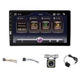 thumbnail image 1 of Single Din Car Stereo with Carplay Android Auto, 9 Inch HD Car Radio with Backup Camera Supports FM/, 1 of 5