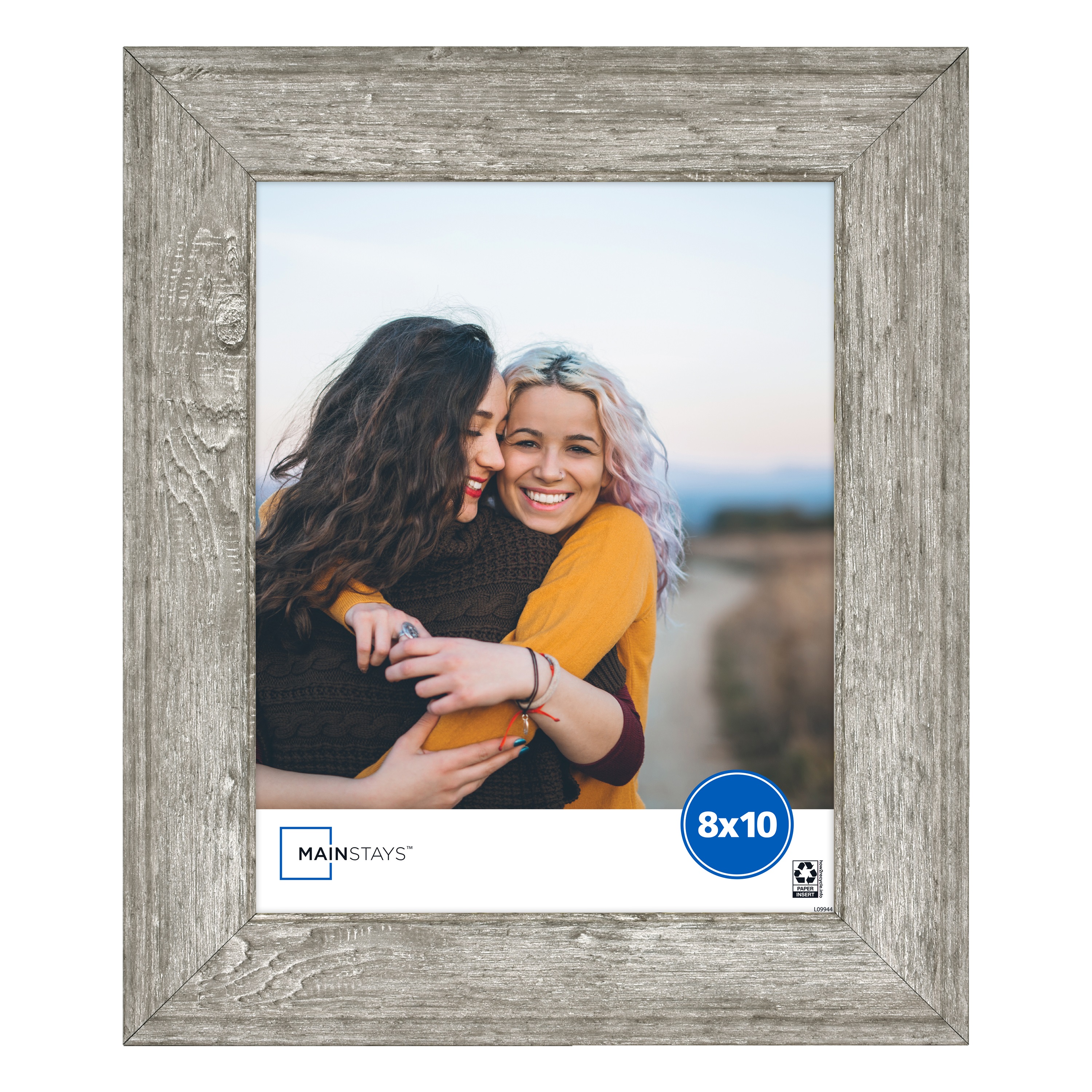 Mainstays 8x10 Picture Frame, Rustic Gray photo 1