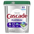 thumbnail image 3 of Cascade Platinum Dishwasher Pods, Dishwasher Detergent, Dish Detergent Soap, Fresh 83CT, 3 of 9