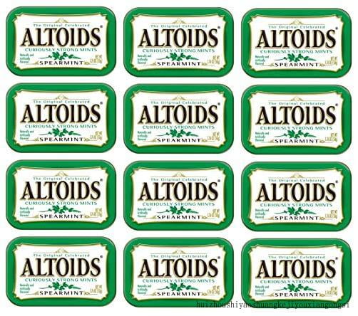 ALTOIDS Curiously Strong Breath Mints, Individual Packs, 1.76-Ounce ...
