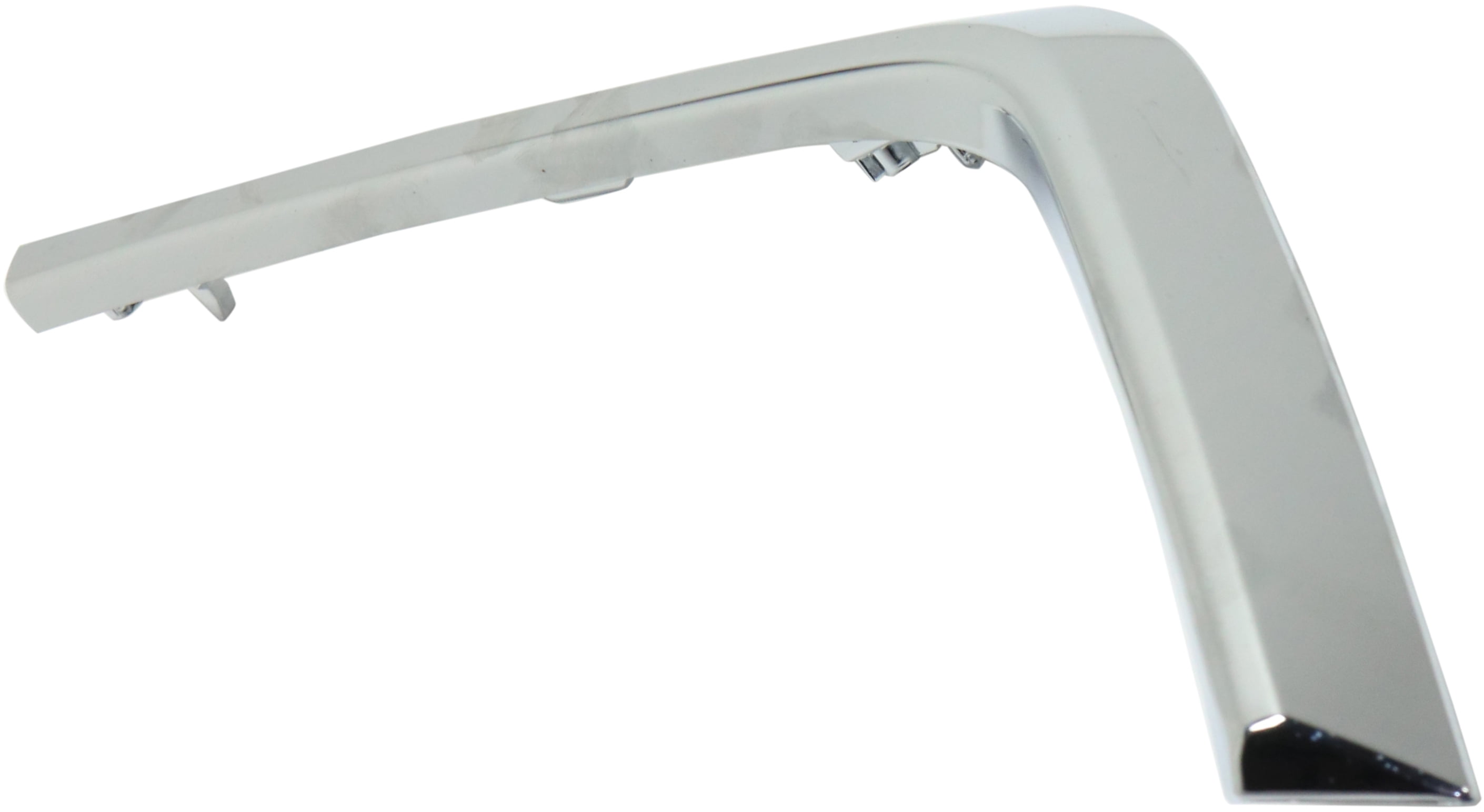 Bumper Trim Compatible With 2016-2019 Mitsubishi Outlander Sport RVR Front, Left Driver Side, Lower Chrome