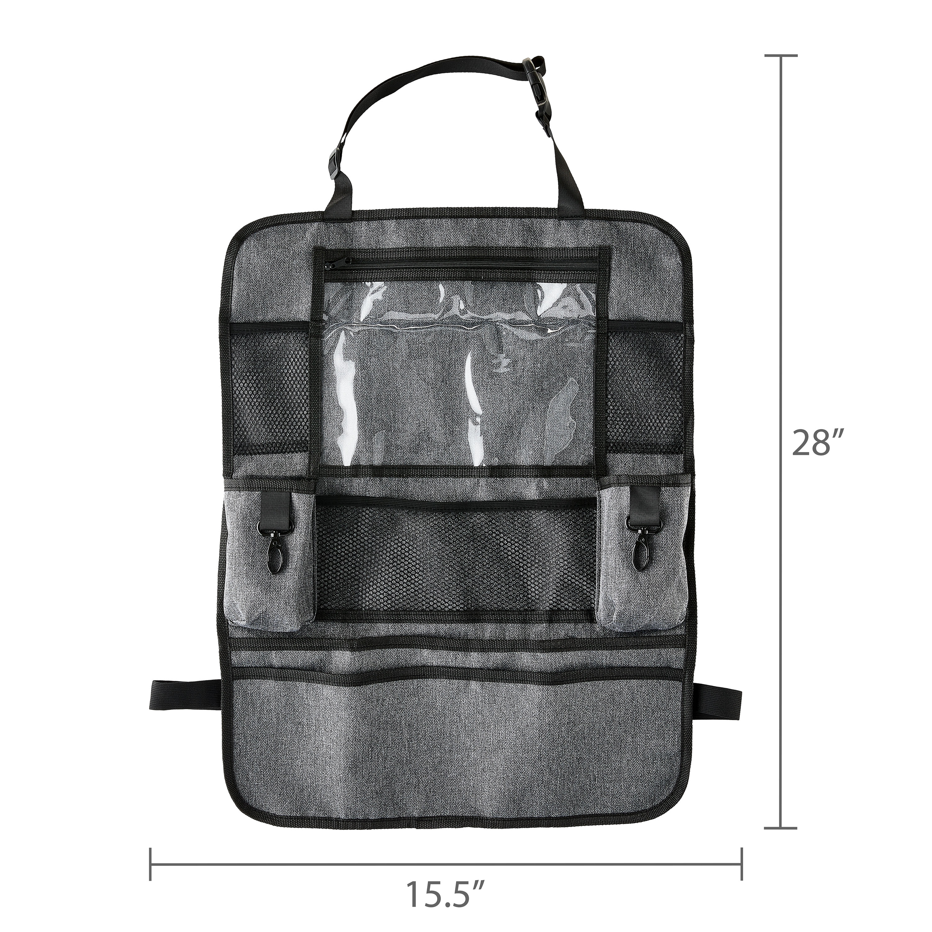 Parent's Choice Backseat Organizer, Gray photo 6