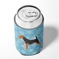thumbnail image 4 of Winter Snowflake Airedale Terrier Can or Bottle Hugger, 4 of 5