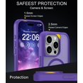 thumbnail image 4 of Funda de teléfono Diverbox para iPhone 16 Pro con MagSafe Lavender Purple, 4 of 7