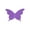 Purple, variant on Efavormart 2 Pack Pink 3D Paper Butterfly String Banners, Hanging Garland Party Streamers 9ft