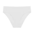 thumbnail image 2 of Swuxness Women's Low Waist Briefs, Women's Panties, Women's Plus Size High Elasticity Low Waisted Seamless Breathable Sports Panties for Women White, L, 2 of 3