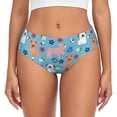 thumbnail image 1 of Balery Cute Dog Ropa Interior de Algodón para Mujer con Dibujo – Braguitas Cómodas y Elásticas, Estilo Clásico-3X-Large, 1 of 6