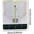 thumbnail image 2 of Airplane Parking Mat, Diorama Model Base, Rubber Material, Gifts for Kids and Adults, Hobby Model, Size S, 2 of 5