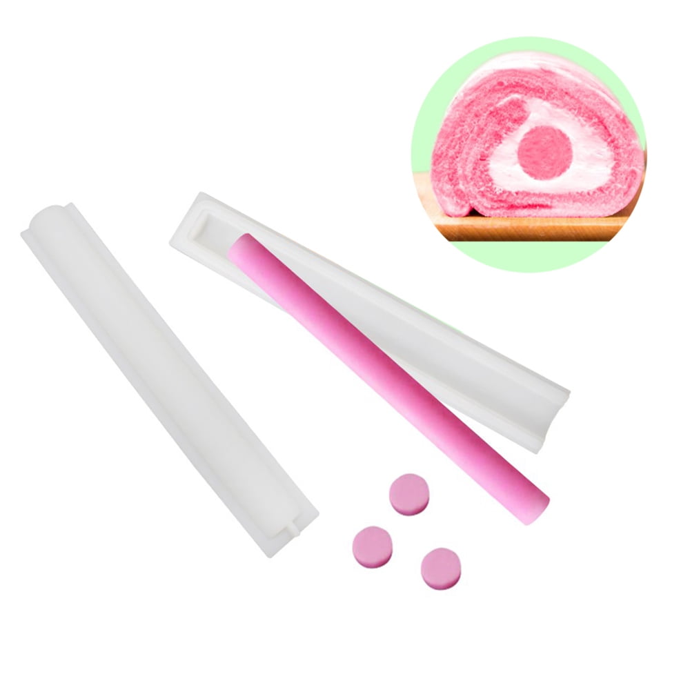 Silicone Tube Column Mold Soap Making Molds Candle Chocolate Cake