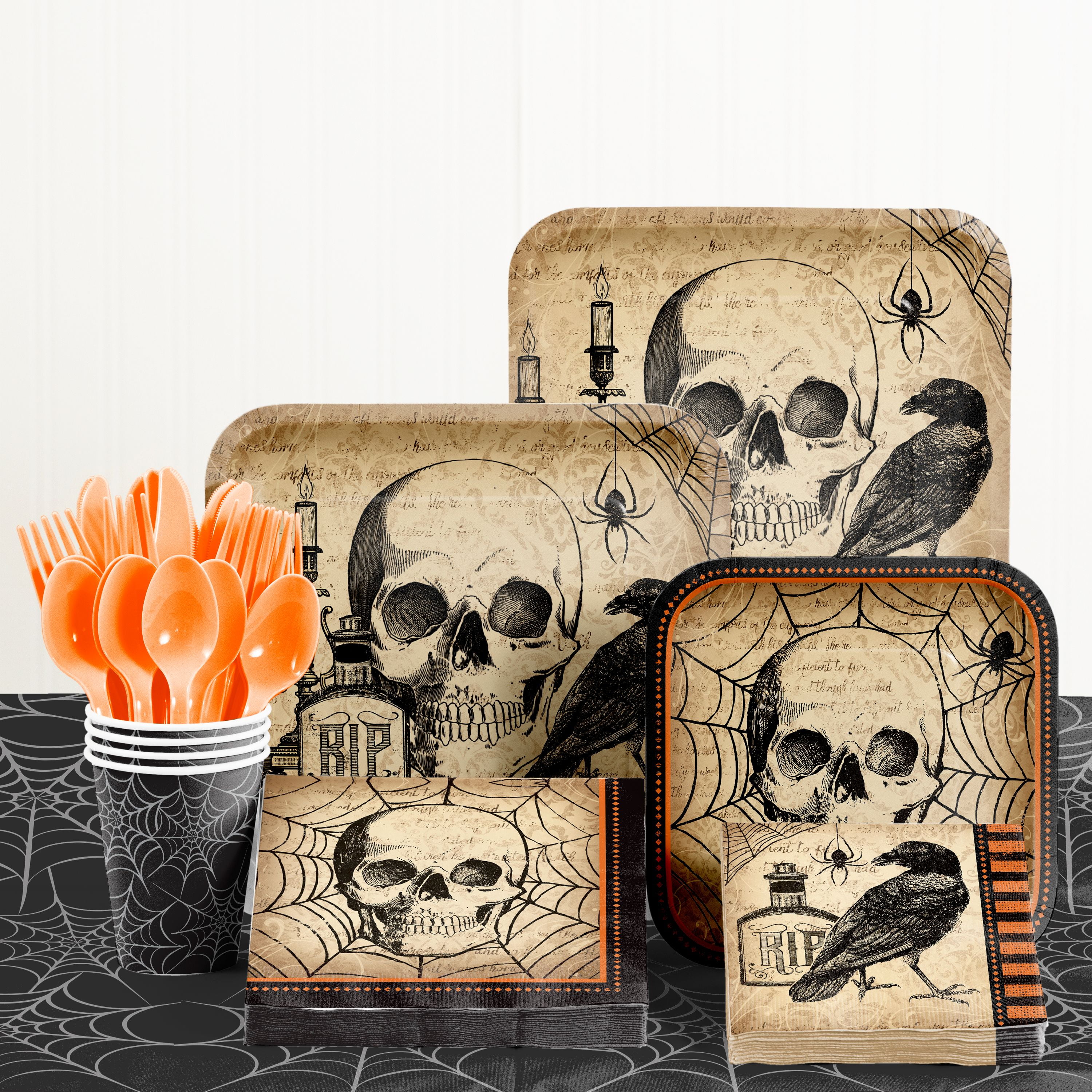 Spooky Symbol Halloween Party Supplies Kit