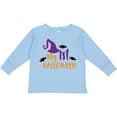 thumbnail image 3 of Inktastic My First Halloween, Witch Hat, Bats - Purple Black Boys or Girls Long Sleeve Toddler T-Shirt, 3 of 5