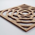 thumbnail image 4 of Ekena Millwork 7 3/8"W x 7 3/8"H x 1/4"T Extra Small Edinburg Decorative Fretwork Wood Wall Panels, Red Oak, 4 of 13
