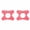 Pink, variant on Weloille 1Pair Professional ABS Alloy Pair Pedals Flat Bracket Converte for Speedplay Pedals Adapter Cycling Road Bike