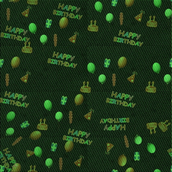 Ahgly Company Indoor Square Patterned Green Area Rugs, 7' Square