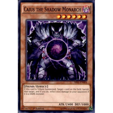 YuGiOh Emperor of Darkness Structure Deck Caius the Shadow Monarch