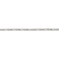 thumbnail image 3 of Sterling Silver Rhodium-Plated 2.25mm Figaro Chain (26 X 2.25) Made In India qfg060r-26, 3 of 5