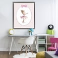thumbnail image 3 of Stupell Industries Shabby Chic Blush Pink Ballerina Gray Floating Frame Canvas Art, 25 x 31, by Christine Simpson Art, 3 of 8