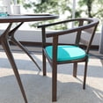 thumbnail image 2 of Contemporary Design Modern Dining Chair Cushion Pads - Teal, 2 of 6