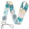 thumbnail image 1 of Green Plants Fresh Leaf ID Card Badge Lanyard Neck Strap for Key ID Card Phone Straps Badge Holder DIY Hanging Rope 7, 1 of 6