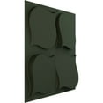 thumbnail image 2 of Ekena Millwork 19 5/8"W x 19 5/8"H Clover EnduraWall Decorative 3D Wall Panel, UltraCover Satin Hunt Club Green (Covers 2.67 Sq. Ft.), 2 of 6