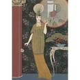 thumbnail image 2 of George Barbier 11x14 Gold Ornate Wood Frame and Double Matted Museum Art Print Titled - Sheherazade (1914), 2 of 4