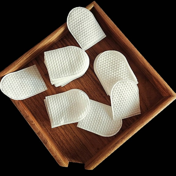 120pcs/Bag U-Shaped Pocket Cotton Pad Makeup Facial Cotton Pads Soft Cosmetic Pad For Face Make Up Removing Pad