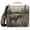 Elk at Water Edge in Forest, variant on 3 Ring Zipper Binder with Shoulder Strap Waterproof Trapper Keeper 2 Inch D-Ring 500 Sheets Capacity White Wolf with Gems