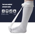 thumbnail image 3 of Wisewang Compression Socks Elastic Heel Pain Stockings Comfortable Foot Care White M, 3 of 6