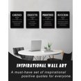 thumbnail image 2 of Drsoum Inspirational Office Wall Art Motivational Quotes Encouraging Sayings Framed Posters 8x10in, 2 of 6