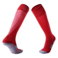 thumbnail image 4 of Kids Soccer Socks Stretchy Knee High Tube Colorful Football Athletic Team Socks for Boys Girls 7-12 Years, 4 of 4