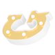 thumbnail image 3 of Lámpara de letras doradas con letras G, lámpara LED para dormitorio, boda, cumpleaños, decoración de fiestas, blanco cálido, 3 of 10