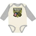 thumbnail image 3 of Inktastic Proud Military Daughter Soldier Hero Girls Long Sleeve Baby Bodysuit, 3 of 5