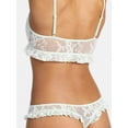 thumbnail image 3 of No Boundaries Lace Thong Panties, 2-Pack, Women's XS-XXXL, 3 of 6